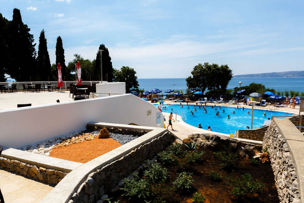 Een foto van het zwembad bij Hotel Drazica
