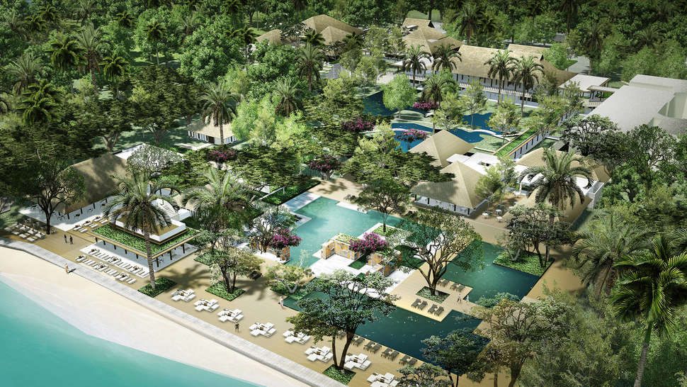 Een foto van het zwembad bij Hyatt Regency Bali