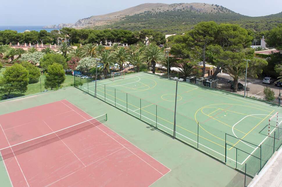 Een foto van de faciliteiten bij Hotel Zafiro Cala Mesquida