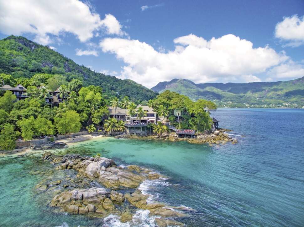 Een foto van de buitenkant van Hilton Seychelles Northolme Resort & Spa