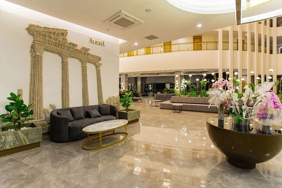 Een foto van het interieur van Alexia Resort & Spa