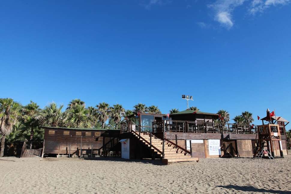 Een foto van het strand bij Club Esse Sunbeach