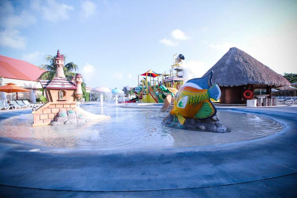 Een foto van de faciliteiten bij All Ritmo Cancun Resort & Waterpark