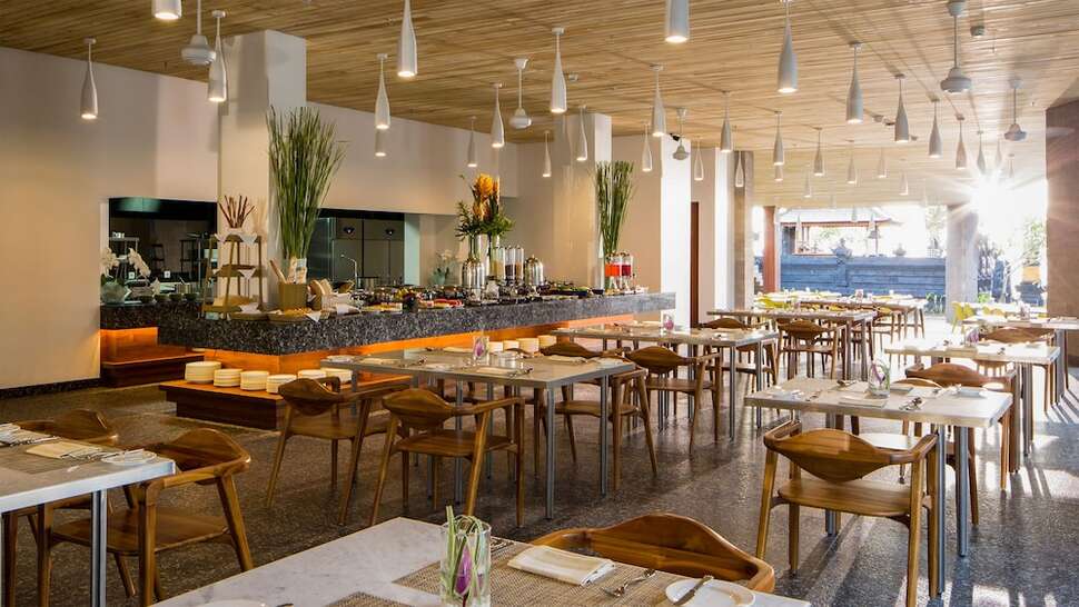 Een foto van de faciliteiten bij Maya Sanur
