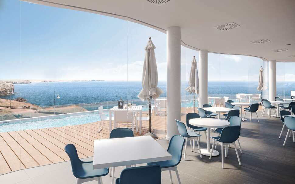 Een foto van de faciliteiten bij CalaLanzarote Suites Hotel