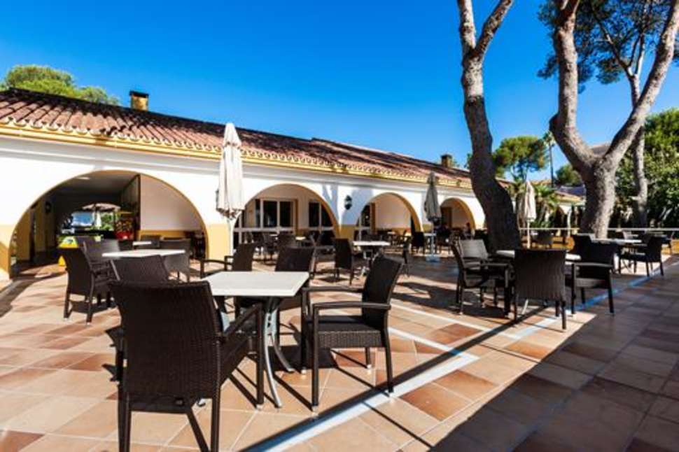 Een foto van het terras bij Globales Playa Estepona