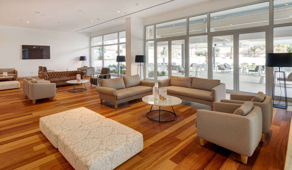 Een foto van het interieur van Hipotels Gran Playa de Palma