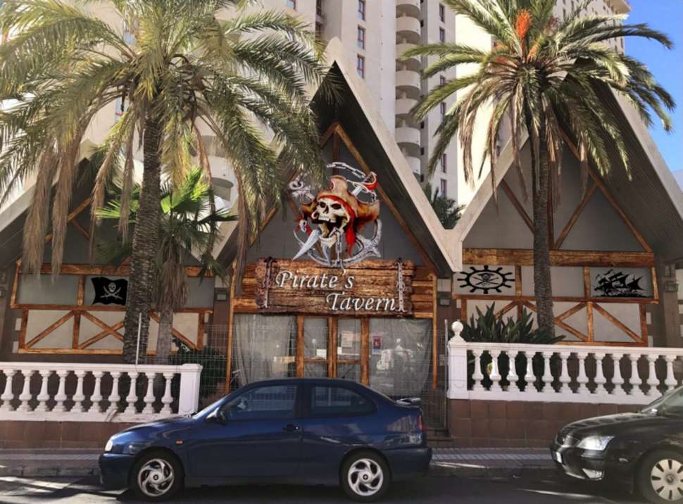 Een foto van de buitenkant van Magic Tropical Splash Aparthotel