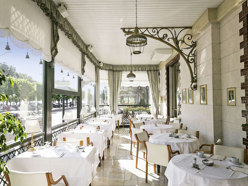 Een foto van de faciliteiten bij Hotel Milan Speranza au Lac
