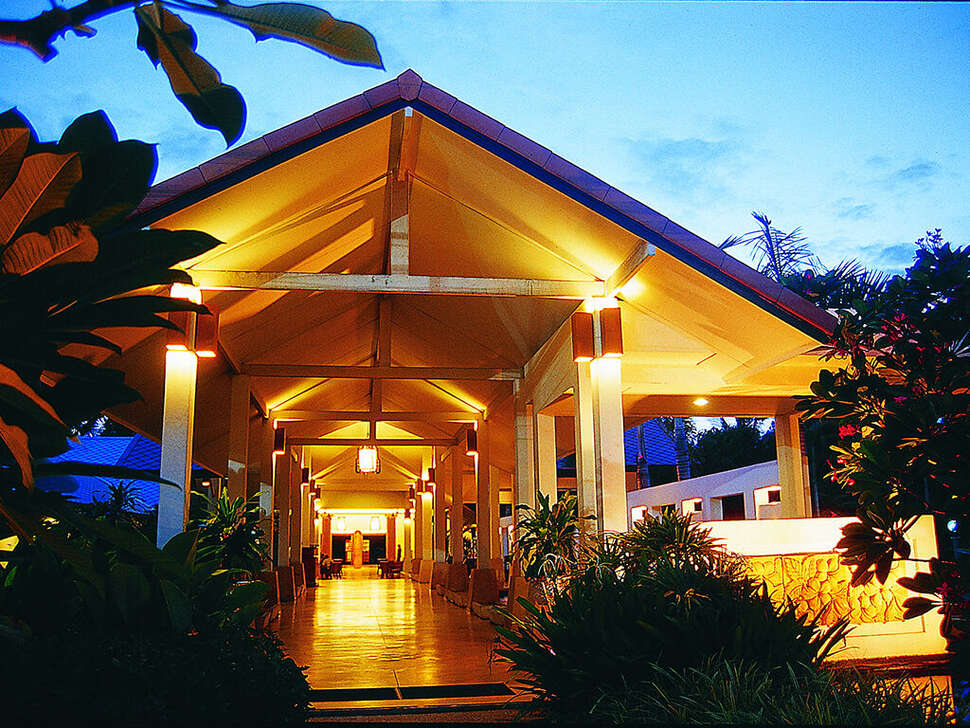 Een foto van het strand bij Sunshine Garden Resort