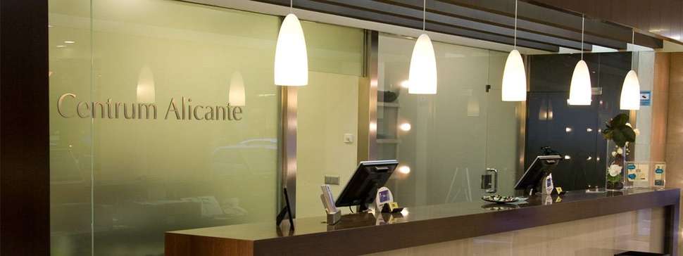 Een foto van het interieur van Eurostars Centrum Alicante