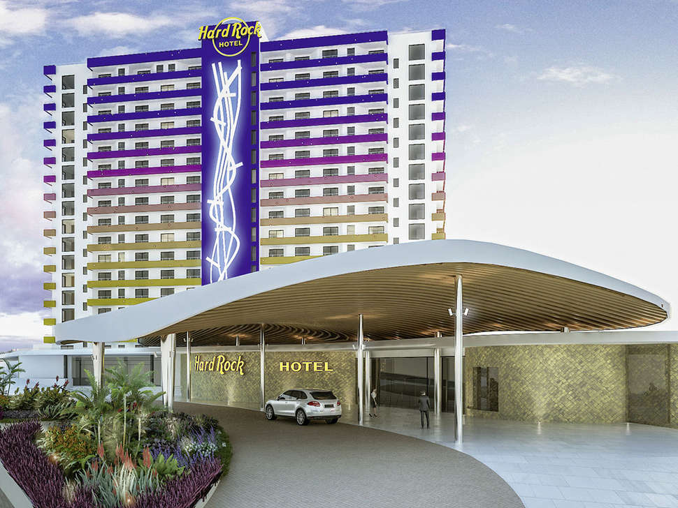 Een foto van de buitenkant van Hard Rock Hotel Tenerife