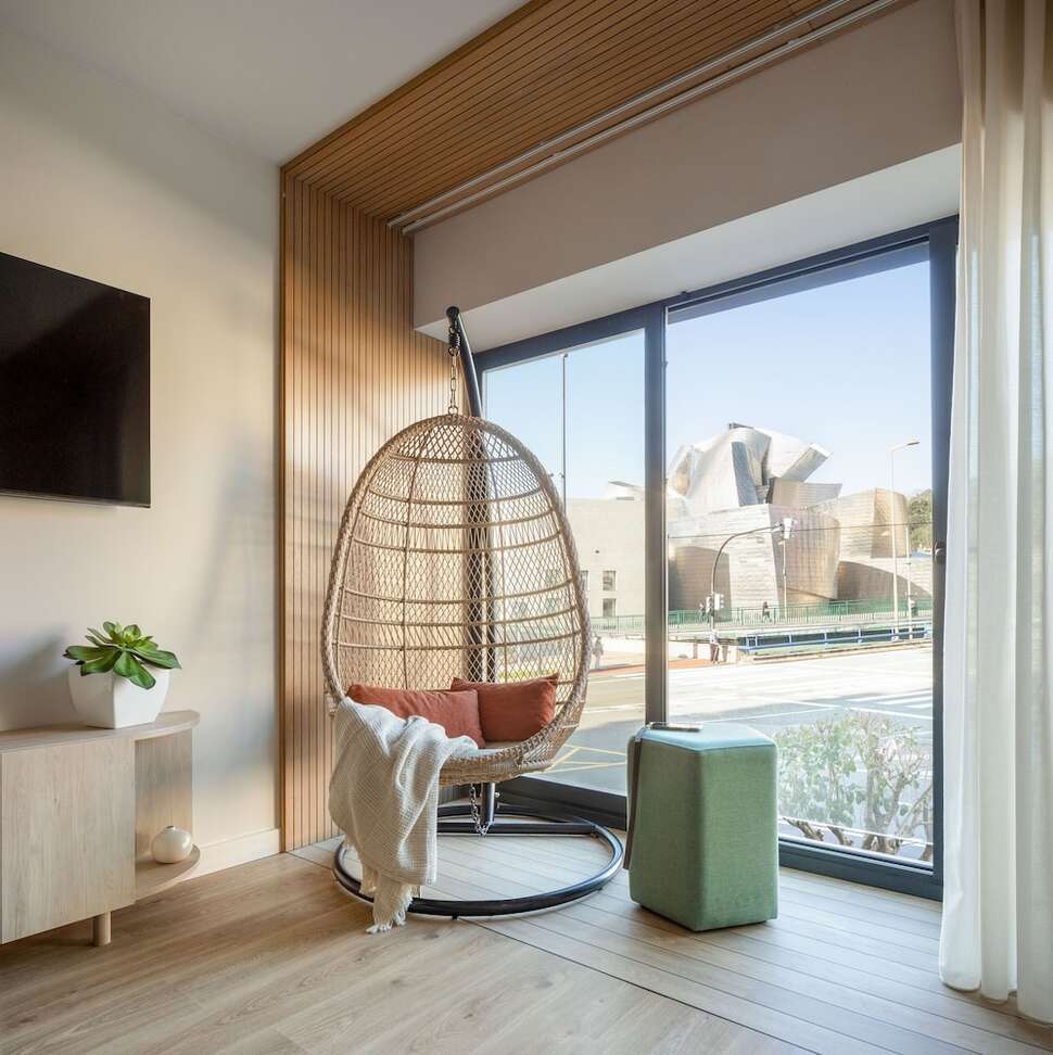 Ein Foto Libere Bilbao Museo Apartments