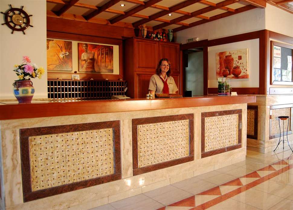 Een foto van het interieur van Hotel Palladium