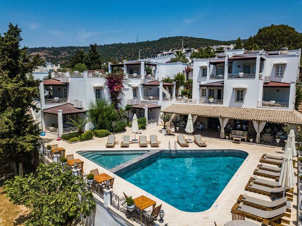 Een foto van een overzicht van Manzara Boutique Hotel