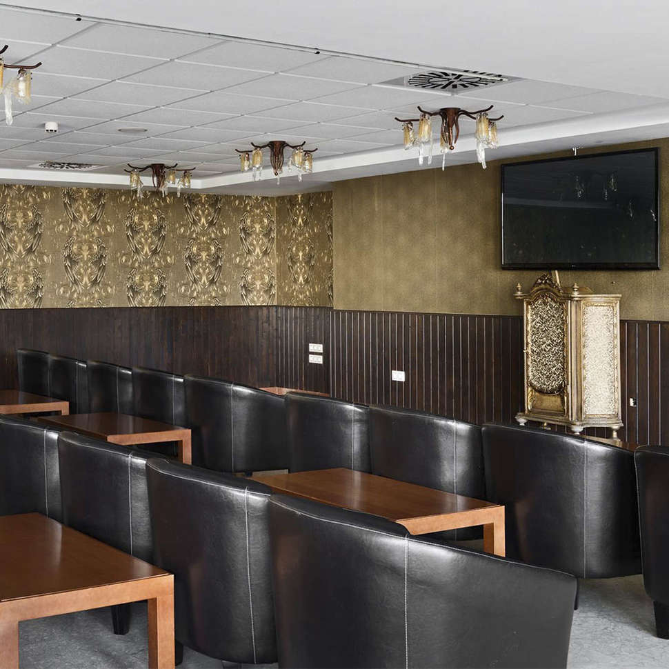 Een foto van het interieur van Sun Palace Albir