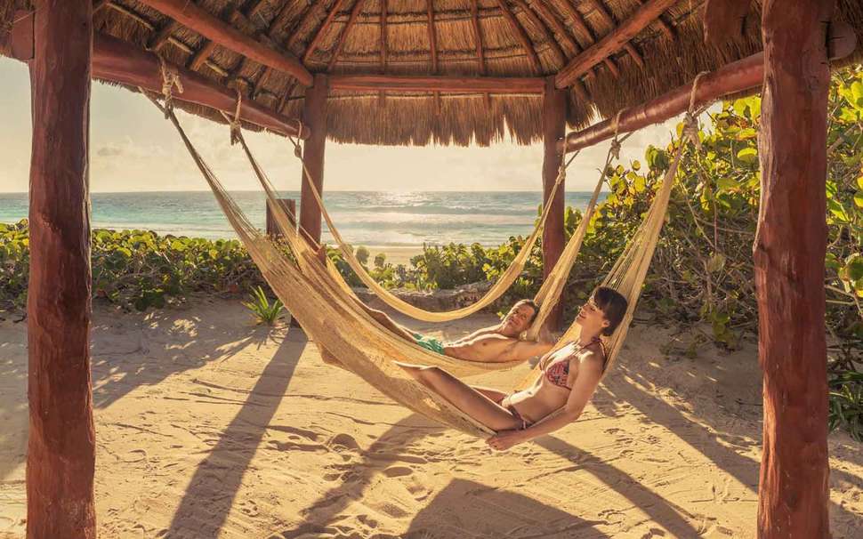 Een foto van het strand bij Park Royal Cancun All Inclusive