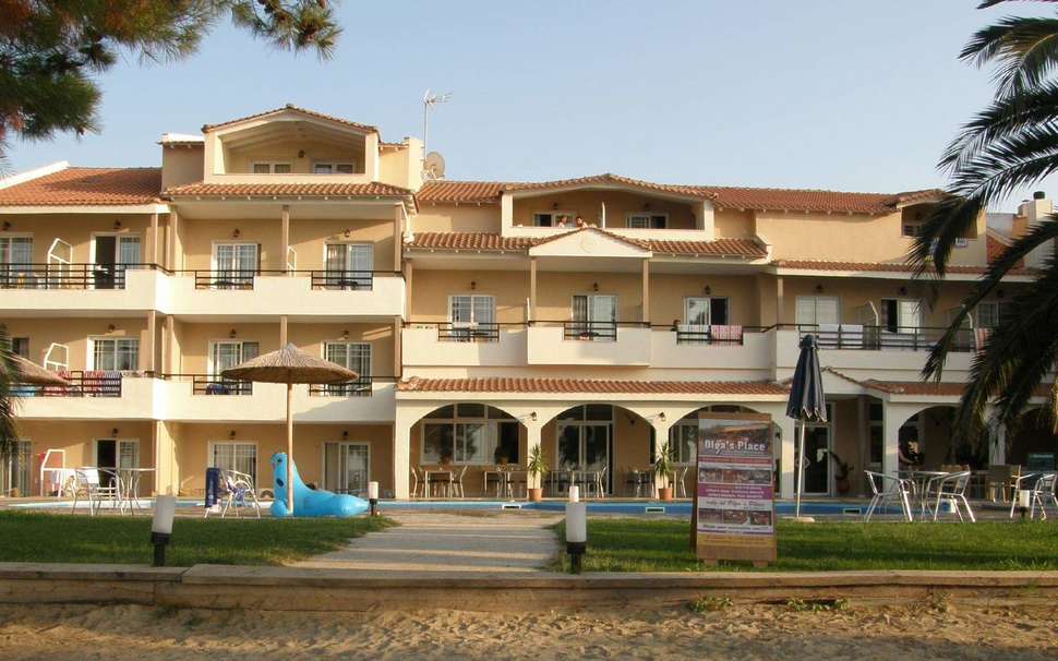 Ein Foto von der Außenansicht des Rachoni Resort