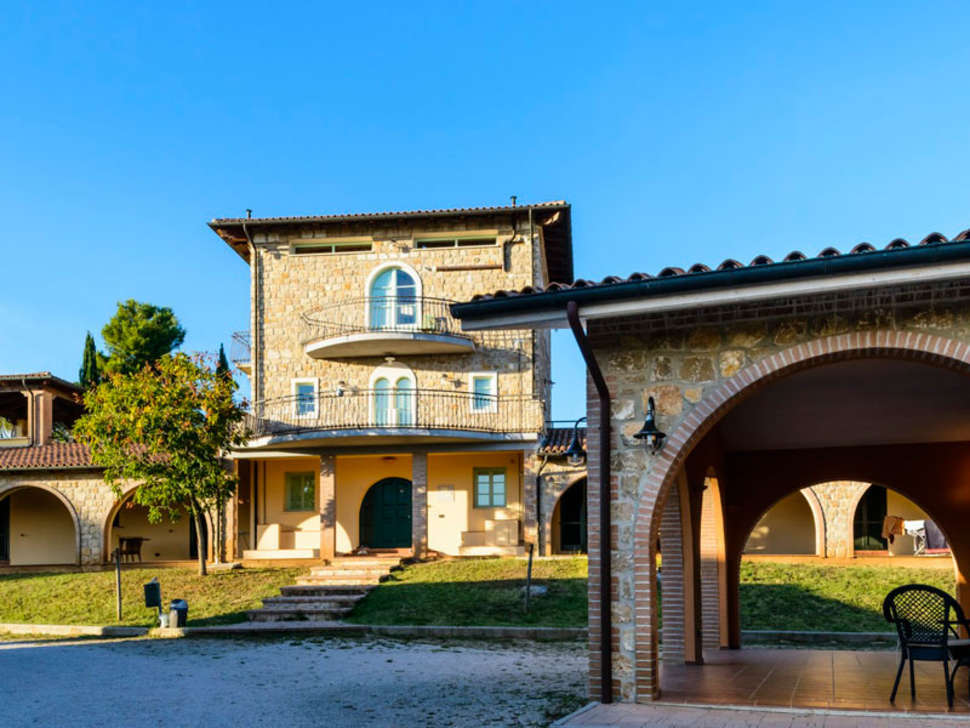 Een foto van de buitenkant van Pian Dei Mucini Resort