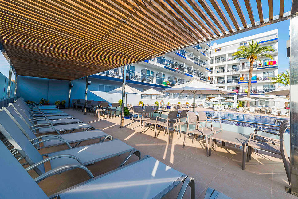 Een foto van het zwembad bij Hotel & Appartementen Vista Park
