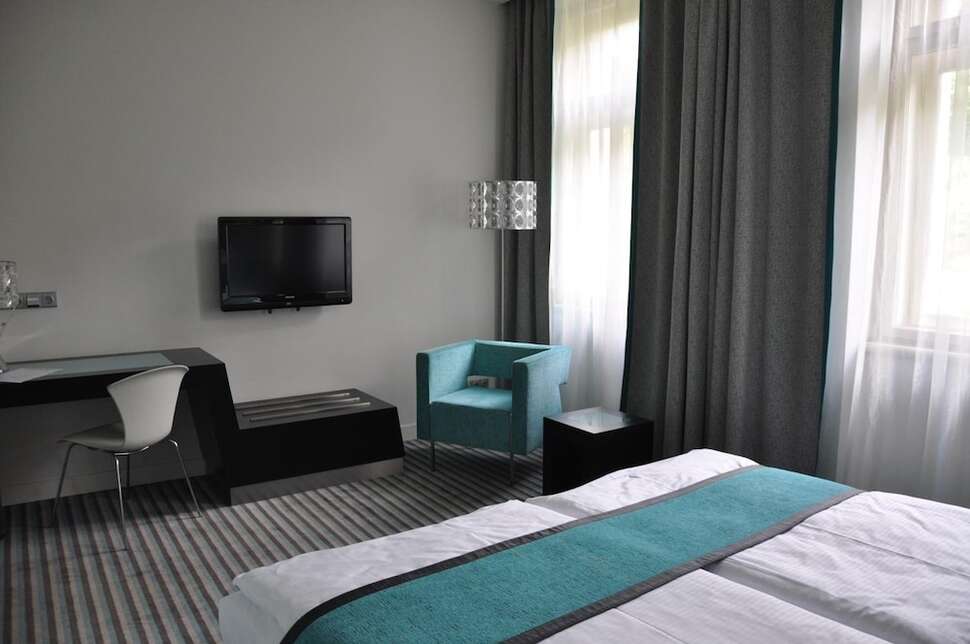 Ein Foto Hotel Red & Blue Design
