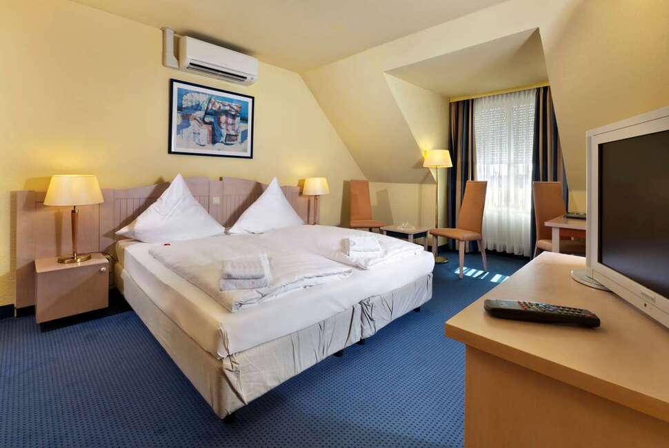 Een foto van Tryp by Wyndham Lubeck Aquamarin Hotel
