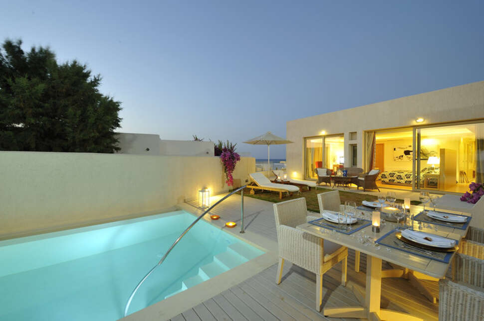Een foto van Knossos Beach Bungalows & Suites