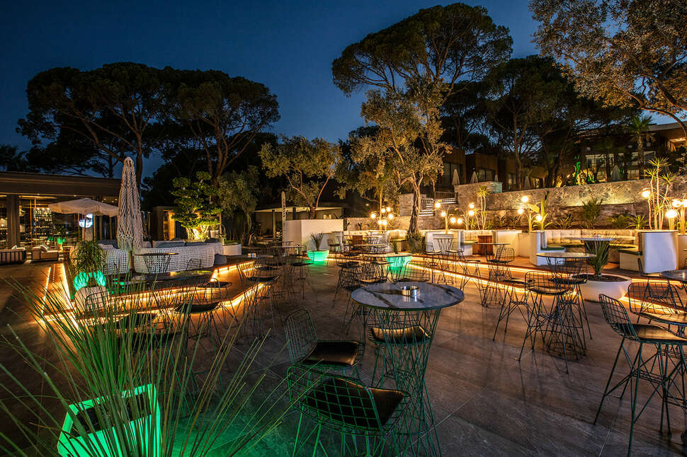 Een foto van het terras bij Unique Lifestyle Hotel