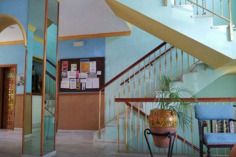 Een foto van het interieur van Appartementen Mediterraneo