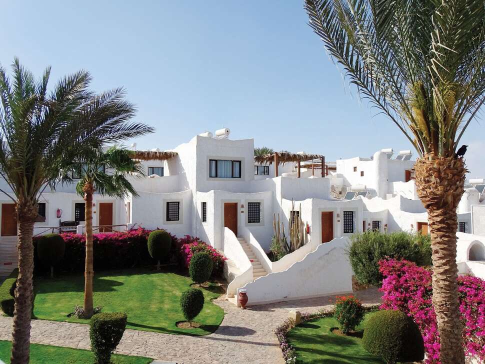 Een foto van de buitenkant van Sharm Club Beach Resort