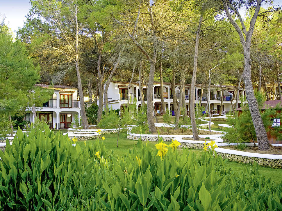 Ein Foto von der Außenansicht des Sol Parc Aparthotel