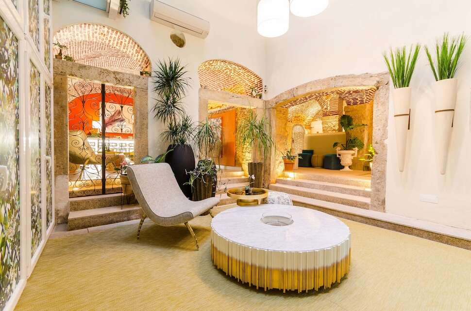 Een foto van het interieur van Hotel Borges Chiado