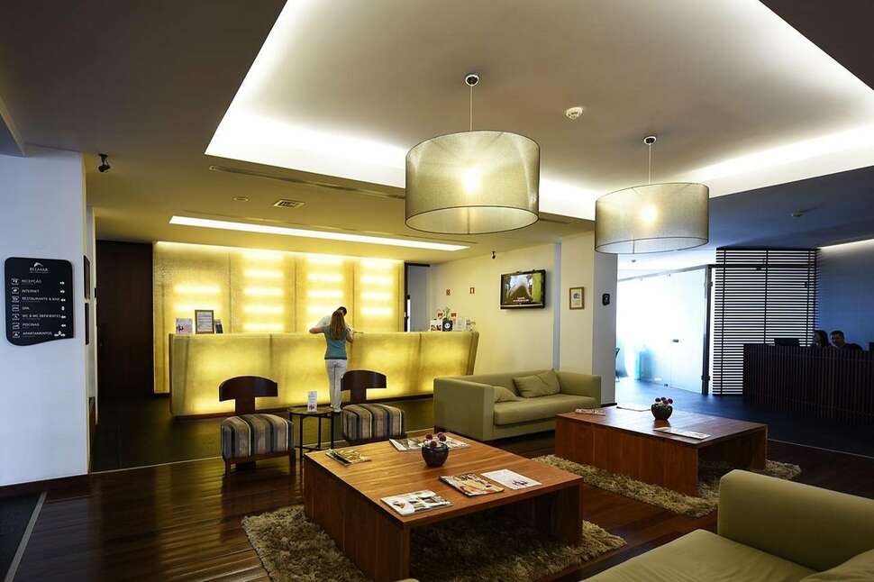 Een foto van het interieur van Belmar Spa & Beach Resort