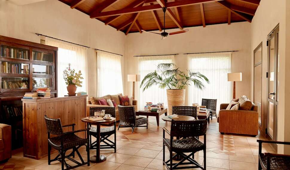 Een foto van het interieur van Village Heights Resort