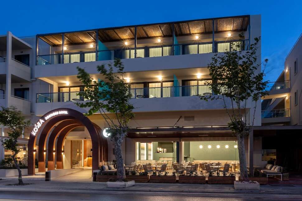Een foto van de buitenkant van KoSea Boutique Hotel