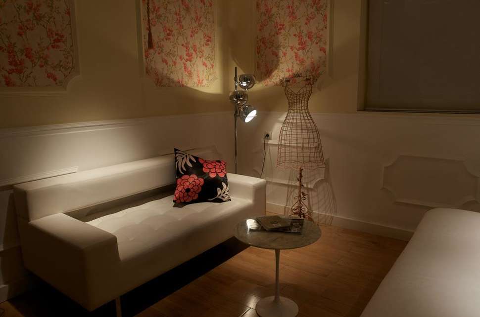 Een foto van het interieur van Abalú Boutique & Design Hotel