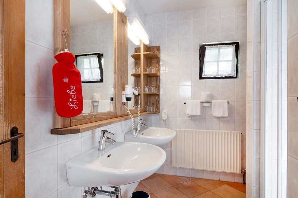 Een foto van het interieur van Vakantiepark Naturelhotel Schönleitn
