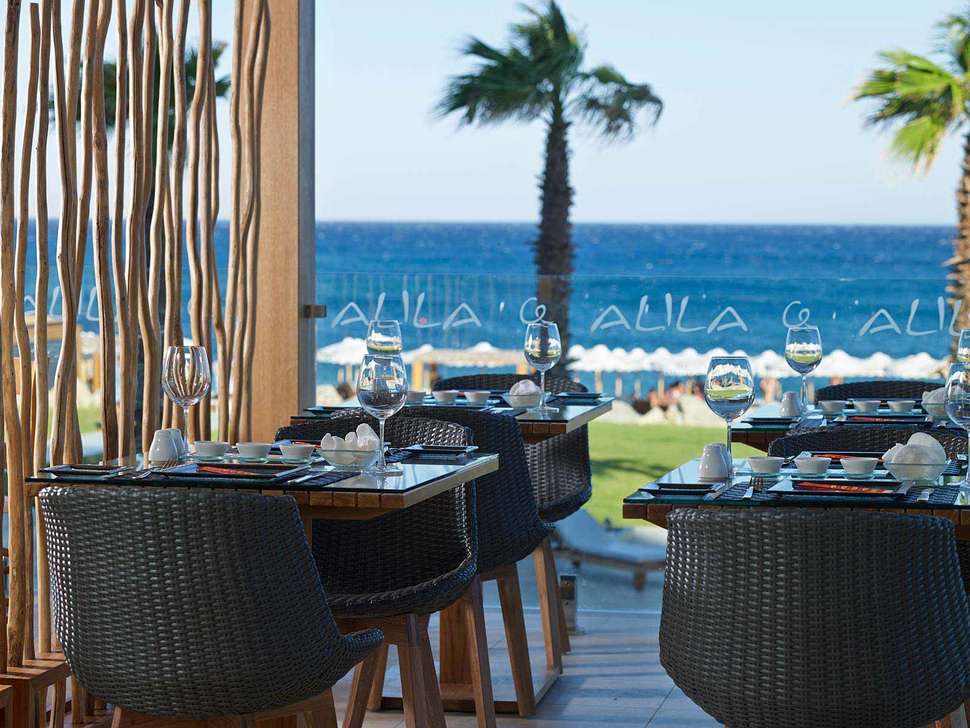 Ein Foto von den Einrichtungen im Mitsis Alila Exclusive Resort & Spa