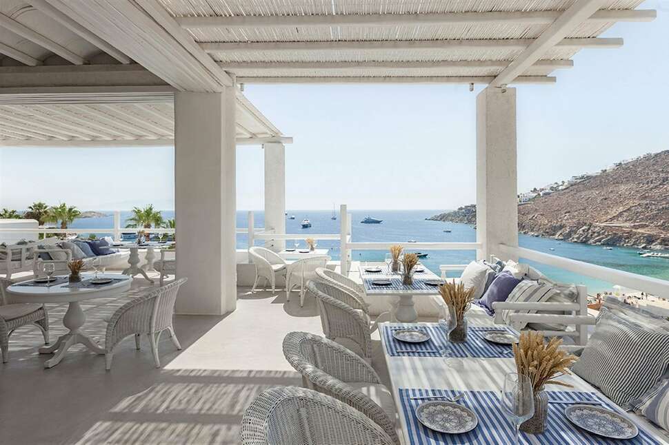 Een foto van de faciliteiten bij Mykonos Blu Grecotel Boutique Resort