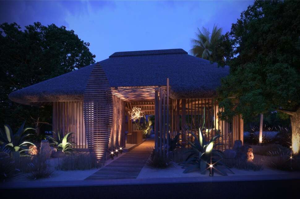 Ein Foto Veranda Tamarin