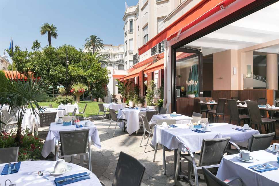 Ein Foto von den Einrichtungen im Best Western Plus Brice Garden Nice