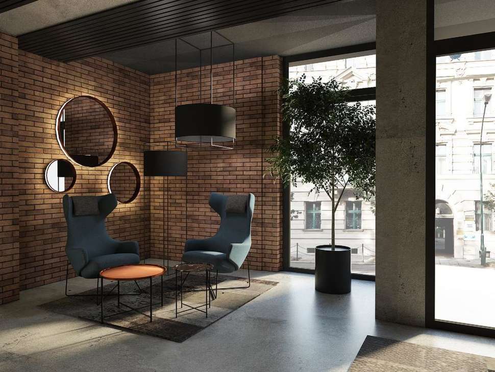 Een foto van het interieur van Lwowska 1 Aparthotel