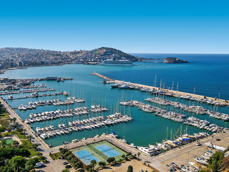 Ein Foto von der Außenansicht des Elite World Kusadasi