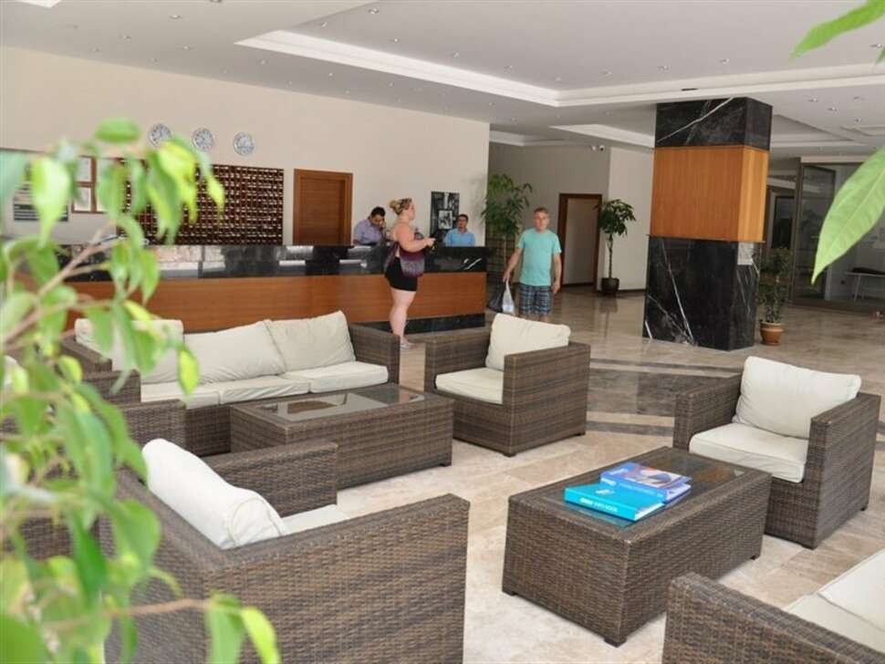Een foto van het interieur van Jasmin Beach Hotel