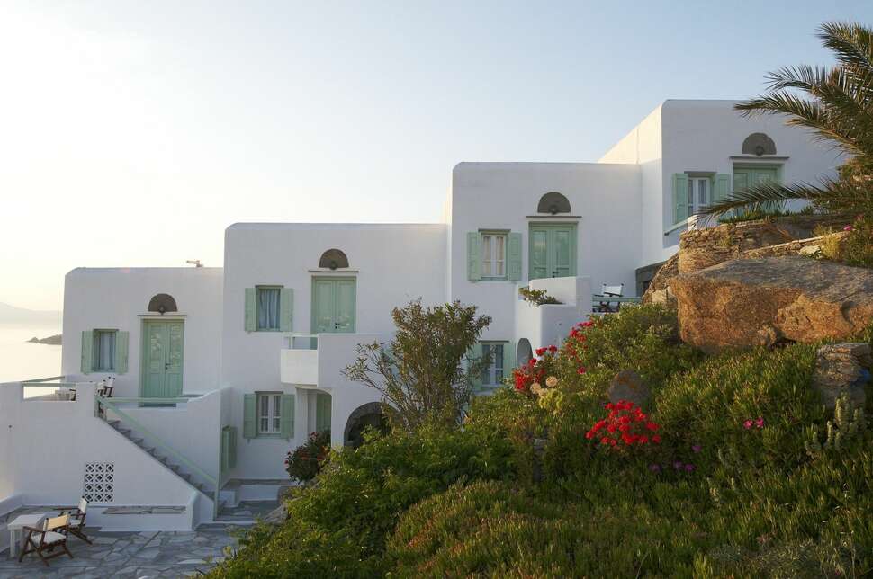 Een foto van de buitenkant van Mykonos View