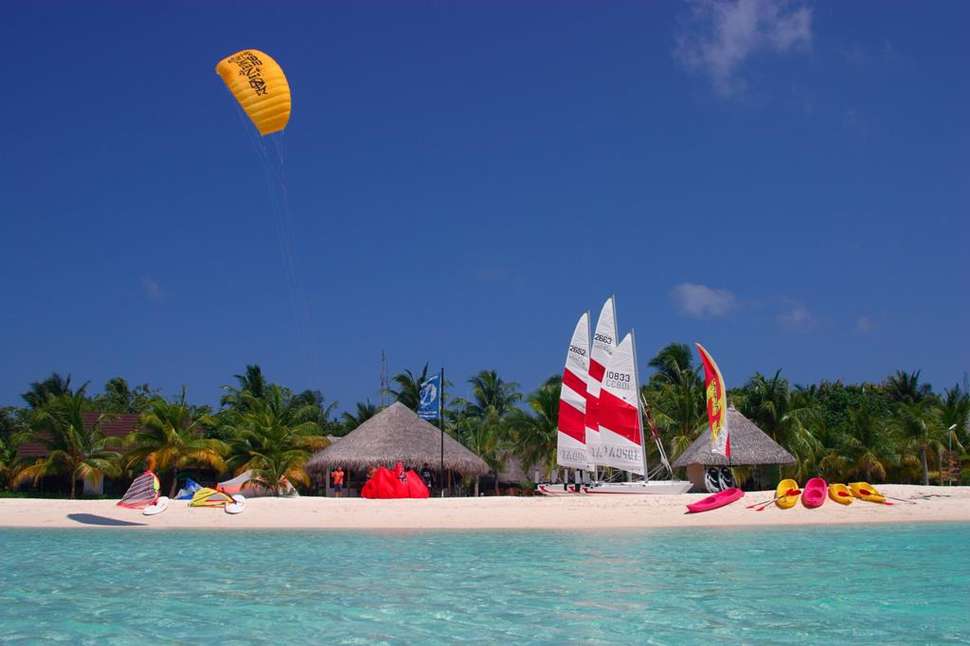 Een foto van de faciliteiten bij Kuredu Island Resort