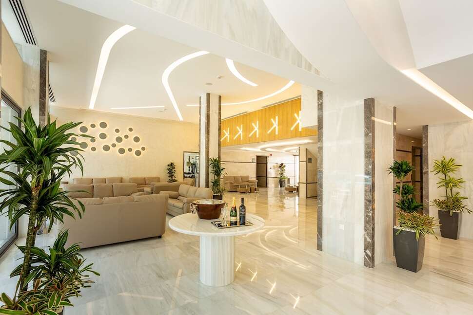Een foto van het interieur van Rhodos Horizon City