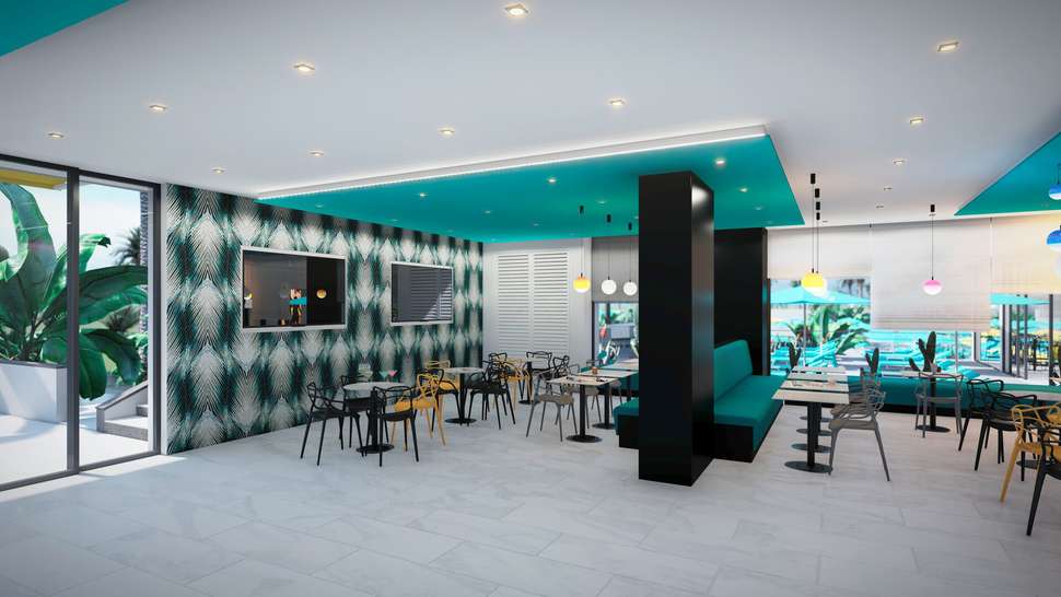 Een foto van de faciliteiten bij Spring Hotel Bitacora