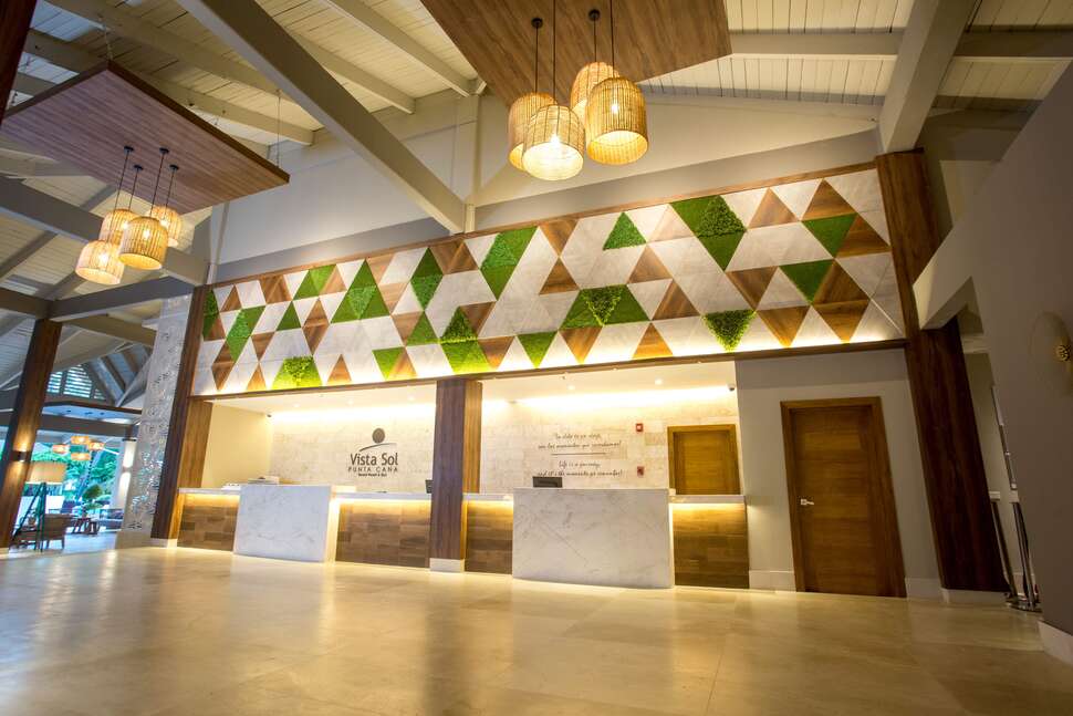 Een foto van het interieur van Vista Sol Punta Cana
