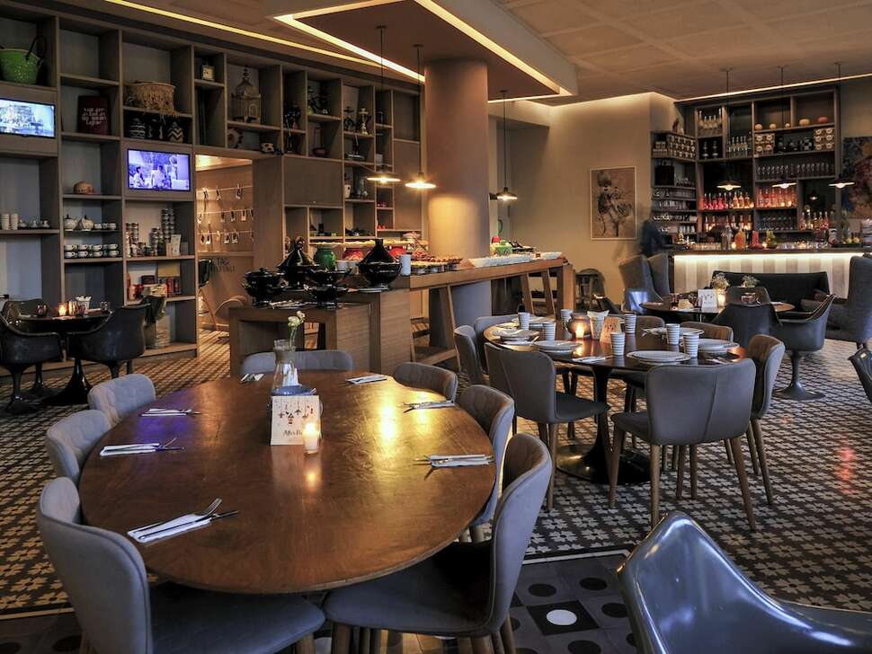 Een foto van de faciliteiten bij Hotel Novotel Marrakech Hivernage